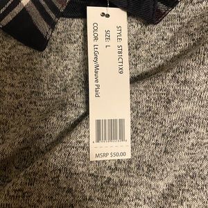 Zac Cotton Long Sleeve Top Chocolate main image 1